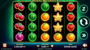 Royal Fruits 40 demo play free 0