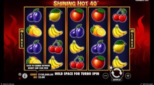 Shining Hot 40 demo play free 0