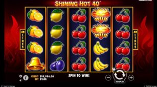 Shining Hot 40 demo play free 2