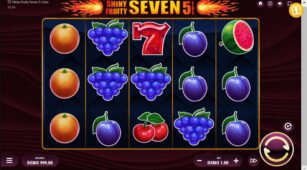 Shiny Fruity Seven 5 Lines demo play free 0