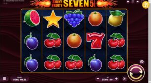 Shiny Fruity Seven 5 Lines demo play free 3