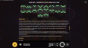 Supernova Galaxy Orbs demo play free 1
