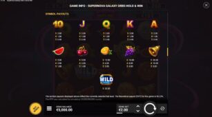 Supernova Galaxy Orbs demo play free 3