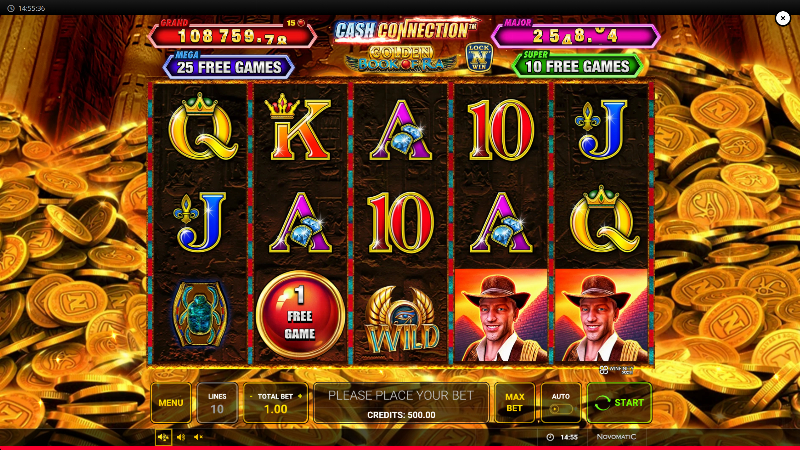 Cash Connection – Golden Book Of Ra