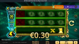 All That Cash Power Bet demo play free 2