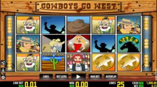 Cowboys Go West Hd demo play free 1