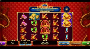 Fortune Fortune Thundershots demo play free 1