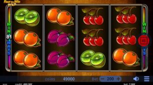 Four The Win Wild demo play free 1