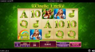 Gaelic Luck demo play free 3