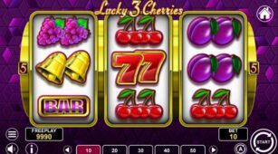 Lucky 3 Cherries demo play free 0