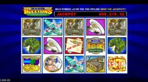 Major Millions Progressive demo play free 0