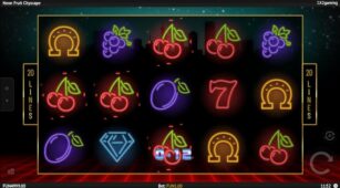 Neon Fruit Cityscape demo play free 1
