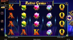Retro Gems demo play free 2