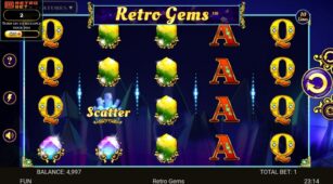 Retro Gems demo play free 3