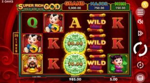 Super Rich God Hold And Win demo play free 3