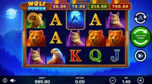 Wolf Power: Hold And Win demo play free 2