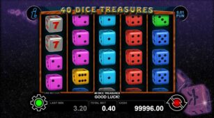 40 Dice Treasures demo play free 2