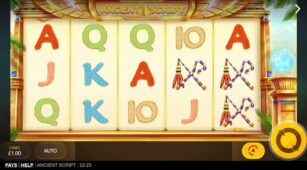 Ancient Script demo play free 3