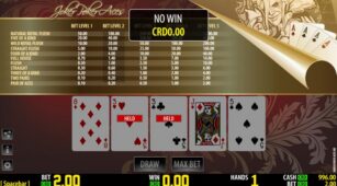 Joker Poker Aces Hd demo play free 1
