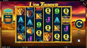 Lion Thunder demo play free 0
