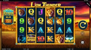 Lion Thunder demo play free 2