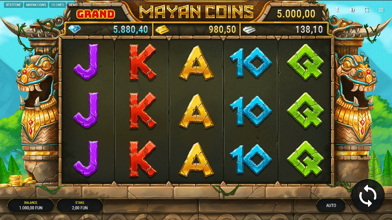 Mayan Coins: Lock And Cash
