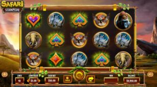 Safari Stampede demo play free 0