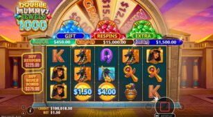 Double Mummy’s Jewels 1000 demo play free 3